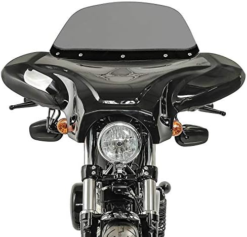 Batwing Windschild für Honda Shadow VT 125 C Verkleidung rauchgrau
