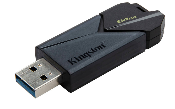 Kingston DataTraveler Exodia Onyx USB-Stick 3.2 DTXON/64GB Gen 1 - mit schlanker, beweglicher Kappe,