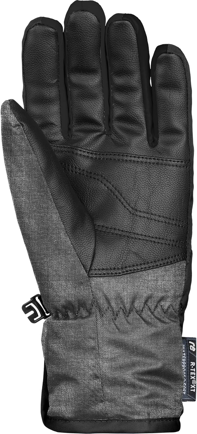 Reusch Kinder Dario R-tex Xt Handschuhe 4.5 black / black melange, 4.5 black / black melange