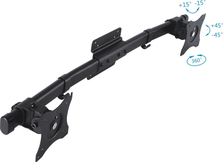 PureMounts PM-Office-AD Dual Screen Adapter für 2 Monitore 33-69 cm (13-27 Zoll) & CSL-Computer - XX