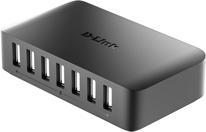 D-Link DUB-H7 7-Port USB 2.0 Hub (unterstützt Windows, Mac OS X, Linux) 7-in-1 (7x USB 2.0 Hub) USB
