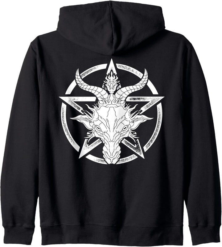 Satanic Baphomet Ziege Kapuzenjacke