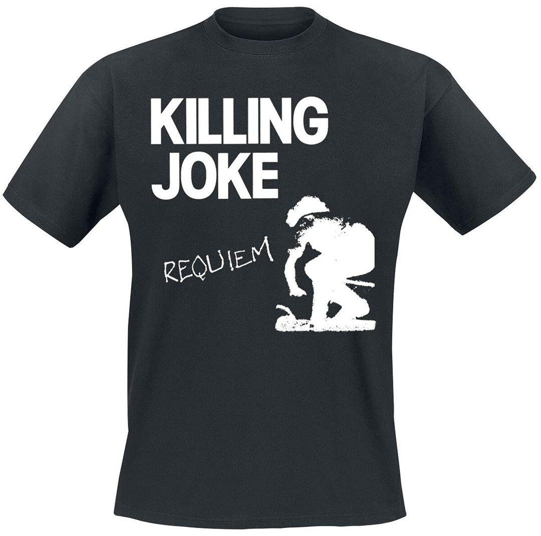 Killing Joke Requiem Männer T-Shirt schwarz XL 100% Baumwolle Band-Merch, Bands