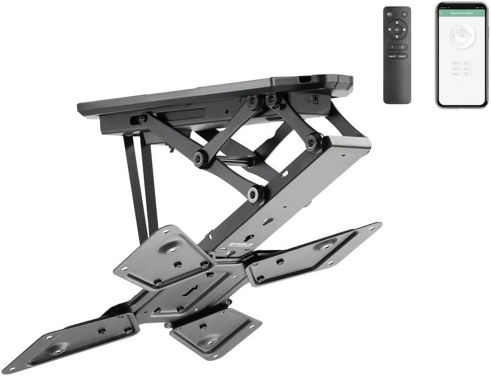 SpeaKa Professional SP-TVCM-510 TV-Deckenhalterung 58,4 cm (23) - 139,7 cm (55) elektrisch motorisie