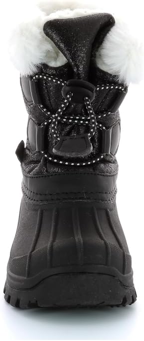 Kickers Jungen Sealsnow Schneestiefel, Noir Brillant