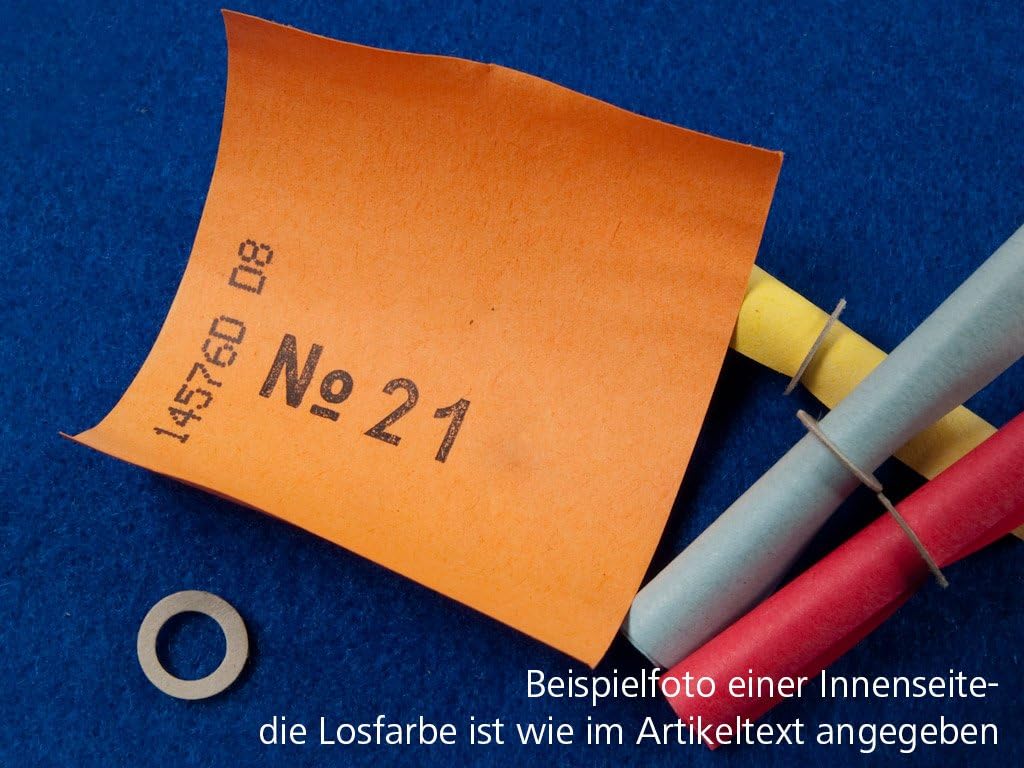 Röllchenlose bunt gemischt, Set 1-550