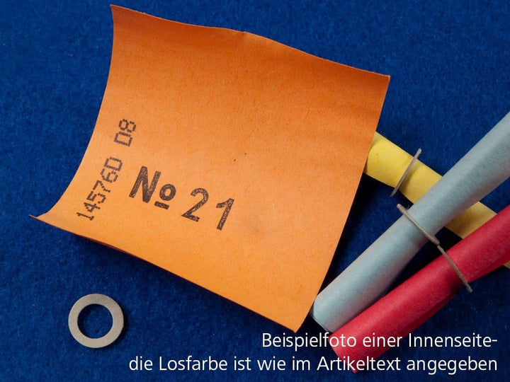 Röllchenlose bunt gemischt, Set 1-550