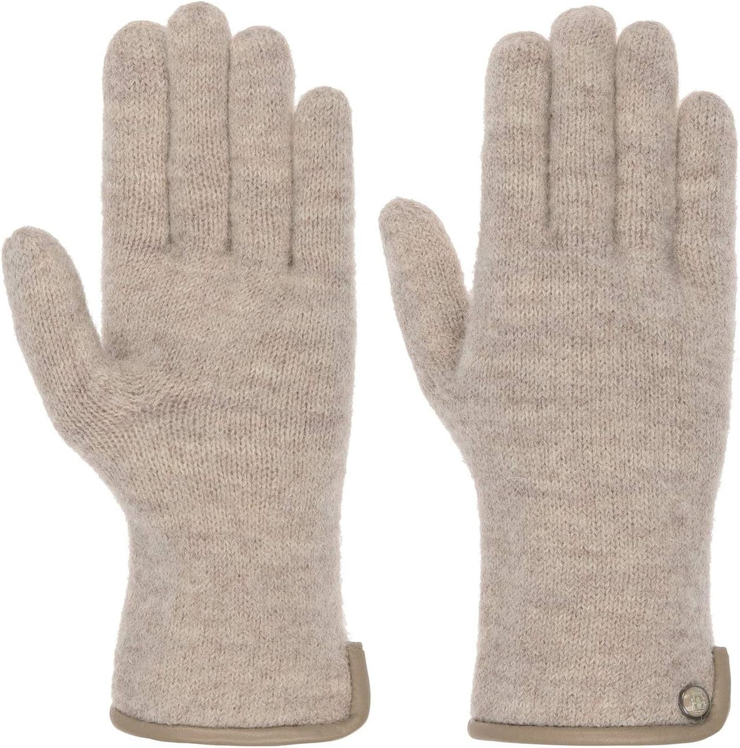 Roeckl Damen Original Walkhandschuh Handschuhe 20,5 cm (7,5) Beige (118), 20,5 cm (7,5) Beige (118)