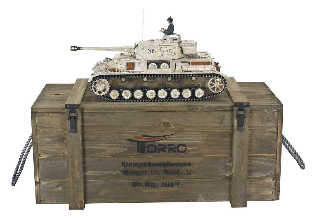 Torro 1:16 RC Panzer PzKpfw IV AUSF. G Div. LAH Kharkov1943 IR