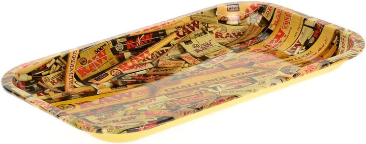 RAW Mixed Products Large Drehtablett Metall 1 Tray, Mittel 18602 beige