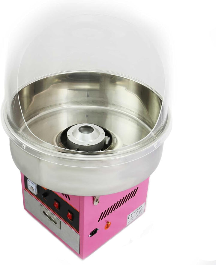 KuKoo Zuckerwattemachine Schutzhaube - Abdeckhaube aus Acrylglas für Zuckerwattenmaschine Spuckschut