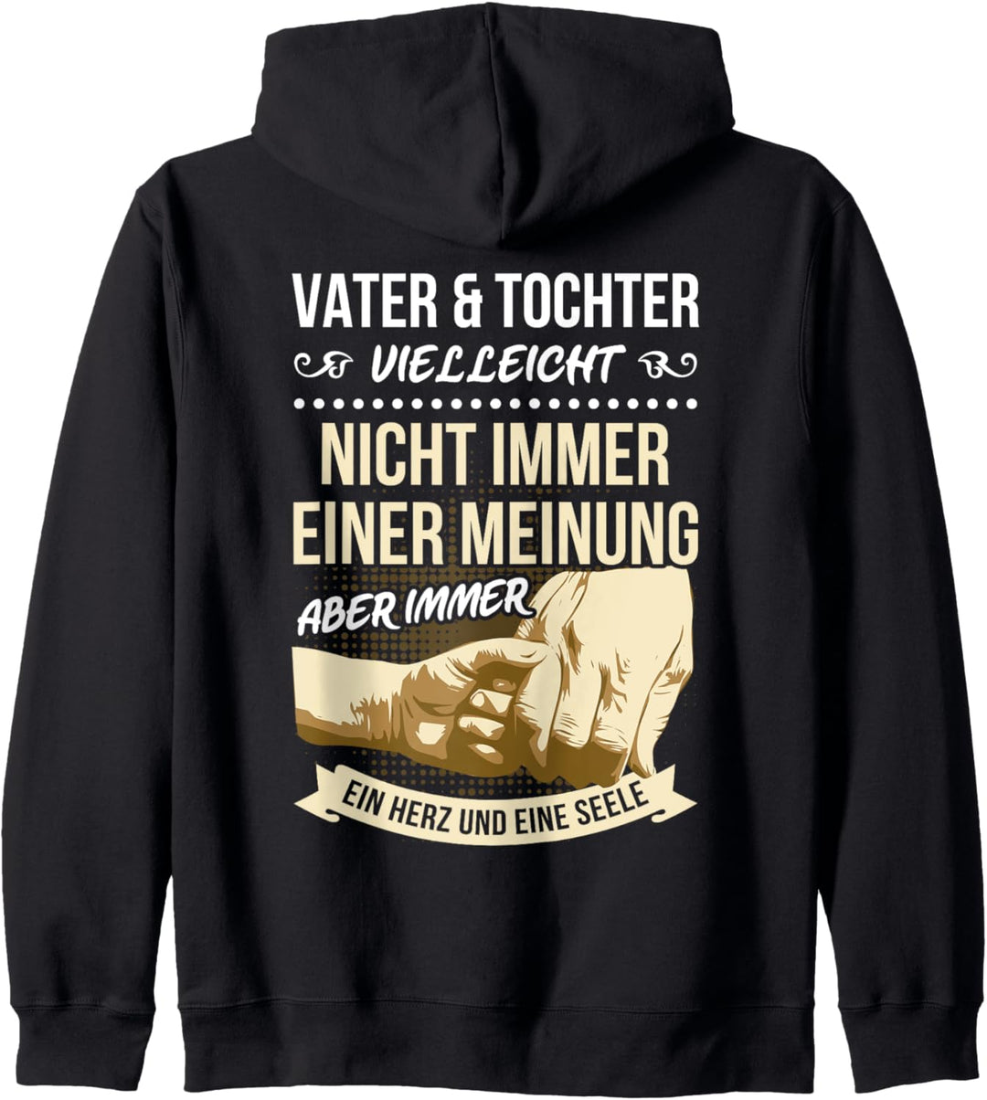 Vater & Tochter - Ein Herz und eine Seele - Stolzer Papa Opa Kapuzenjacke