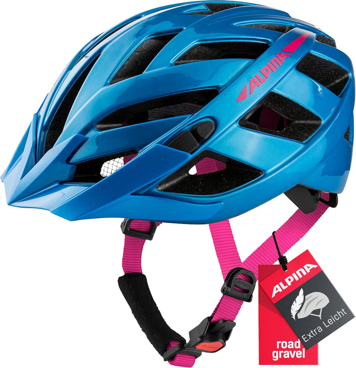 ALPINA PANOMA 2.0 L.E. - Reflektierender & Optimal Belüfteter Fahrradhelm Mit Fliegennetz & Nachrüst