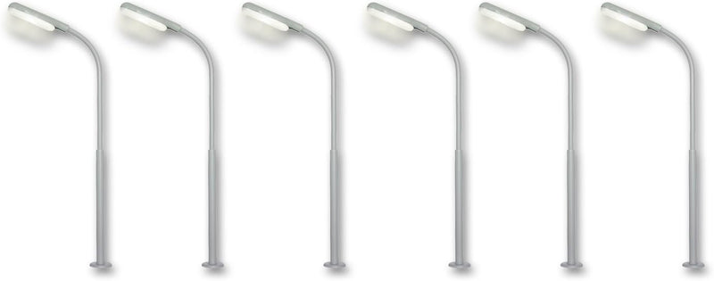 Viessmann H0 Peitschenleuchte einfach Fertigmodell 60906 1 Set