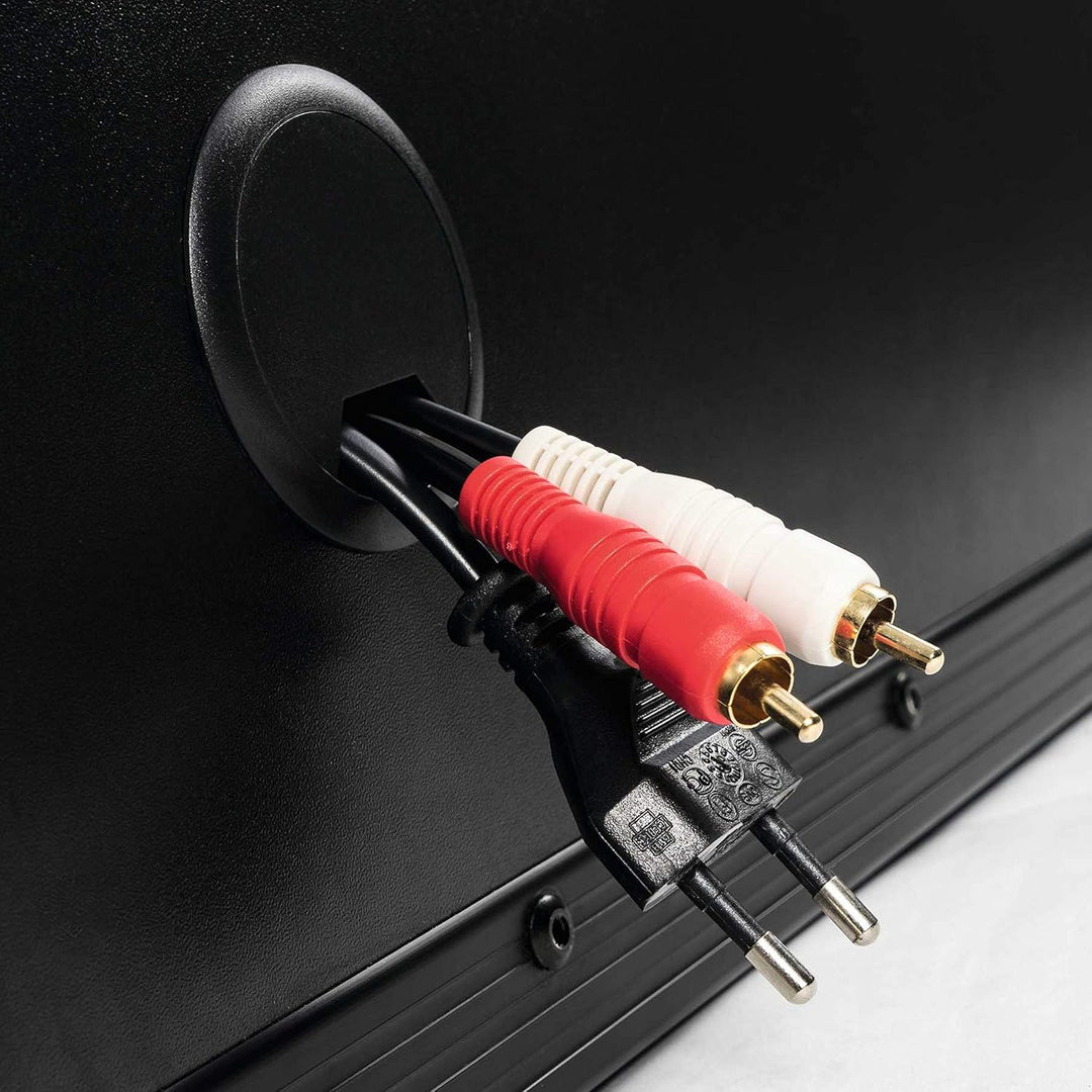 Reloop Premium Turntable Case - Plattenspieler Case mit Butterfly-Verschlüsse, robuste Konstruktion,
