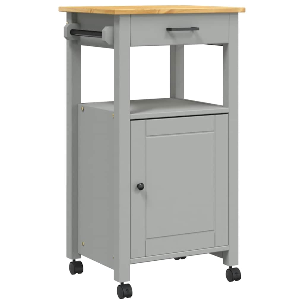 vidaXL Küchenwagen, Servierwagen mit viel Stauraum, Beistellwagen für Küche Wohnzimmer Badezimmer, T