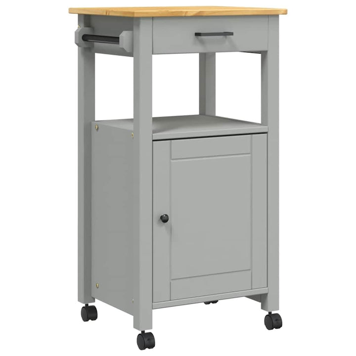 vidaXL Küchenwagen, Servierwagen mit viel Stauraum, Beistellwagen für Küche Wohnzimmer Badezimmer, T