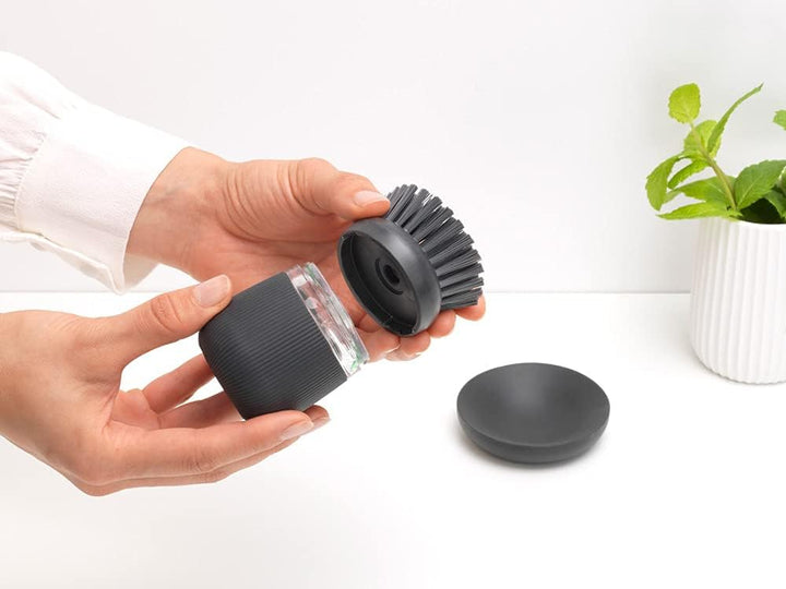 Brabantia 302626 Spülbürste, Dunkelgrau, Einheitsgrösse Dark Grey, Dark Grey