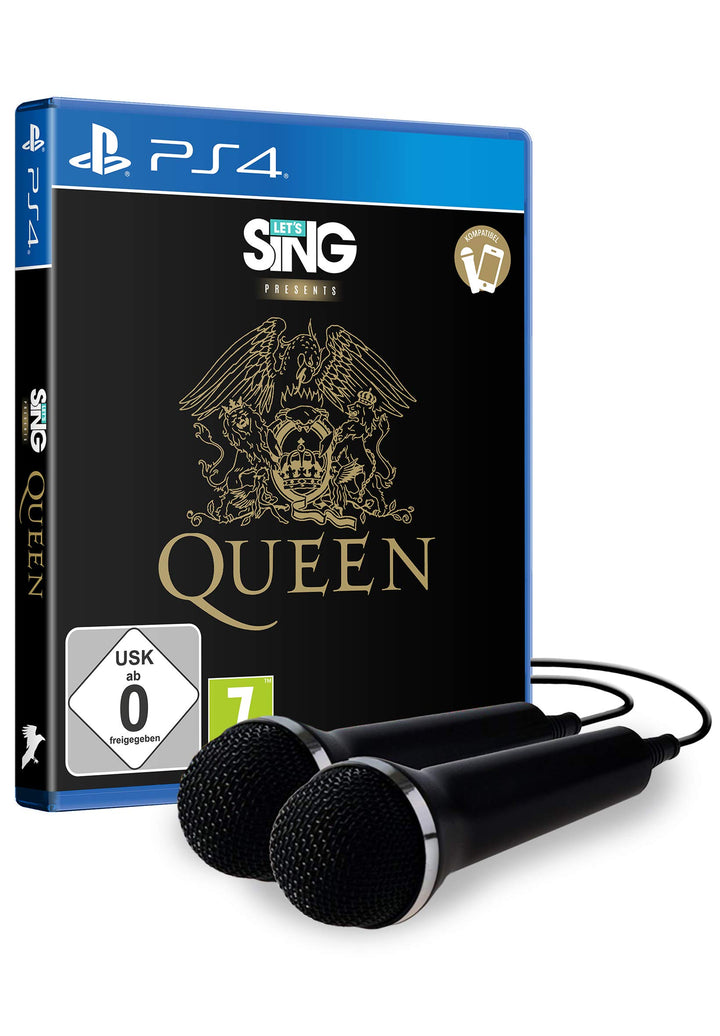 Let's Sing Queen [+ 2 Mics] (Playstation 4) PlayStation 4 Standard + 2 Mics, PlayStation 4 Standard