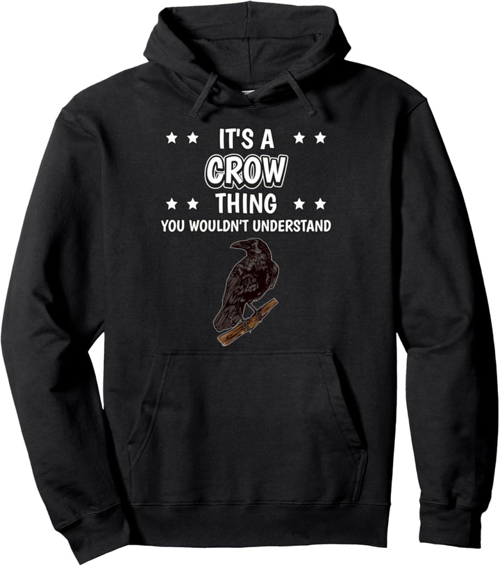 Ist so ein Krähe Ding Lustiger Spruch Krähen Pullover Hoodie