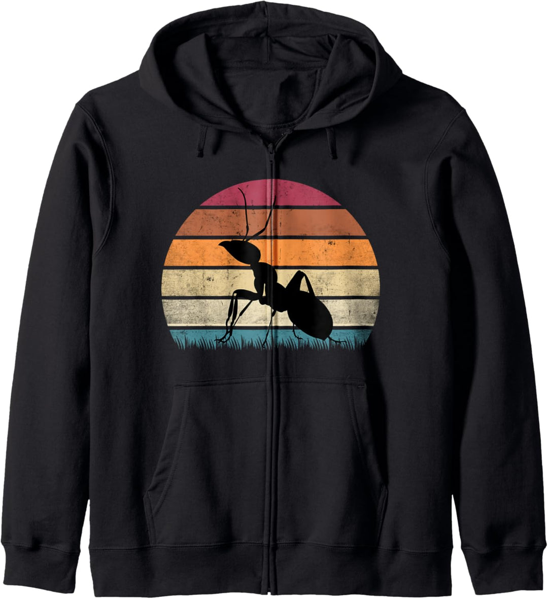 Vintage Ameise - Ameisen Spruch Ameisenzucht Ameisenfarm Kapuzenjacke