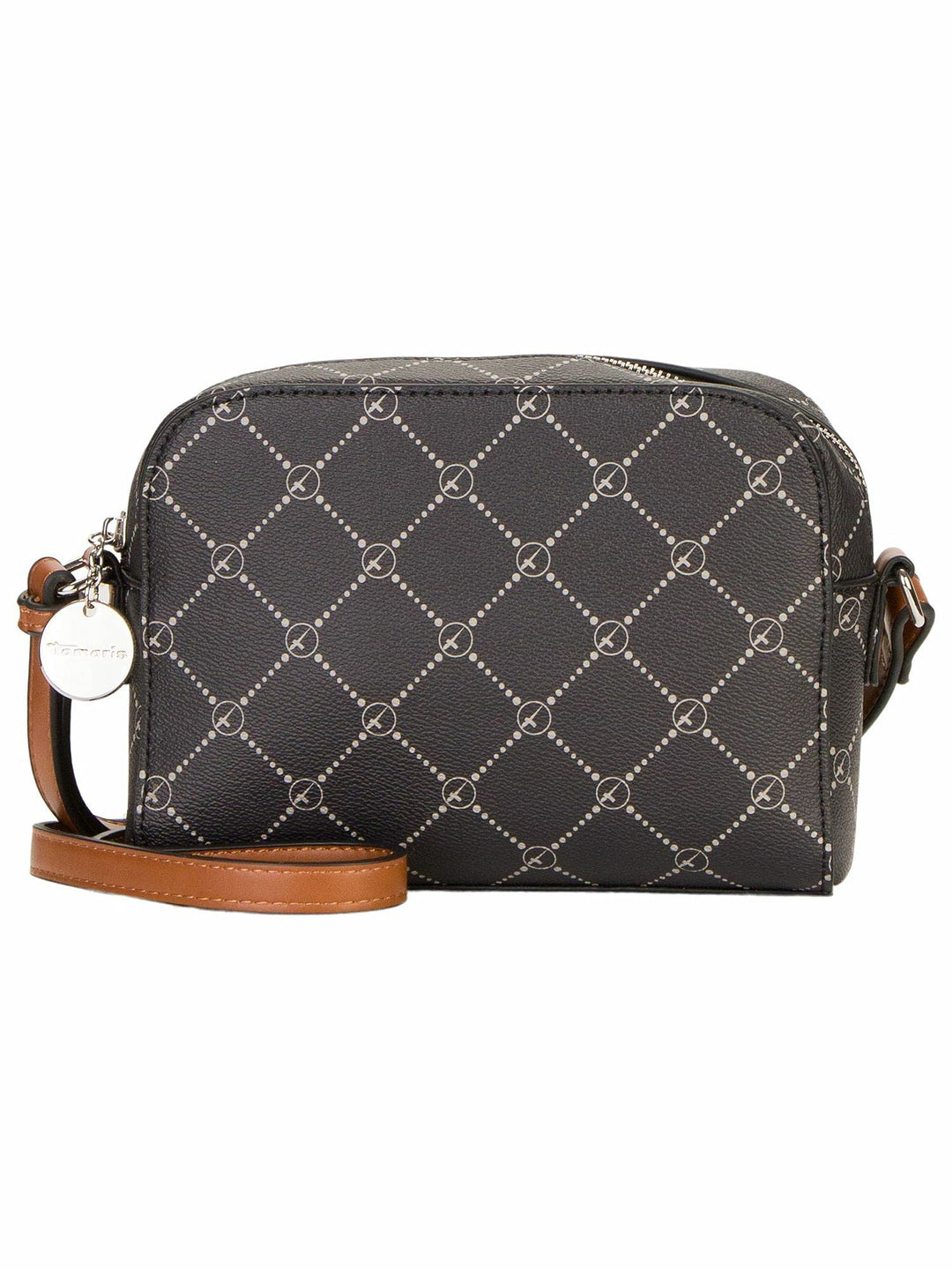 Tamaris Umhängetasche TAS Anastasia 30101 Damen Handtaschen Mustermix Einheitsgrösse Black 100, Einh