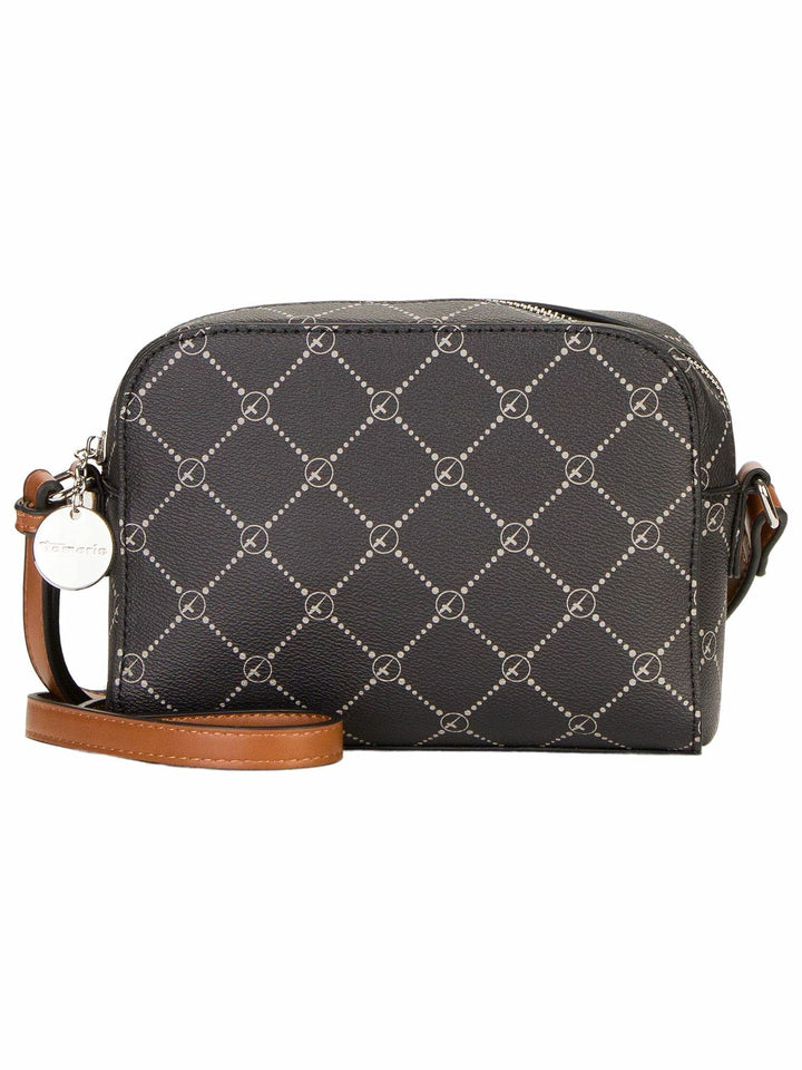 Tamaris Umhängetasche TAS Anastasia 30101 Damen Handtaschen Mustermix Einheitsgrösse Black 100, Einh