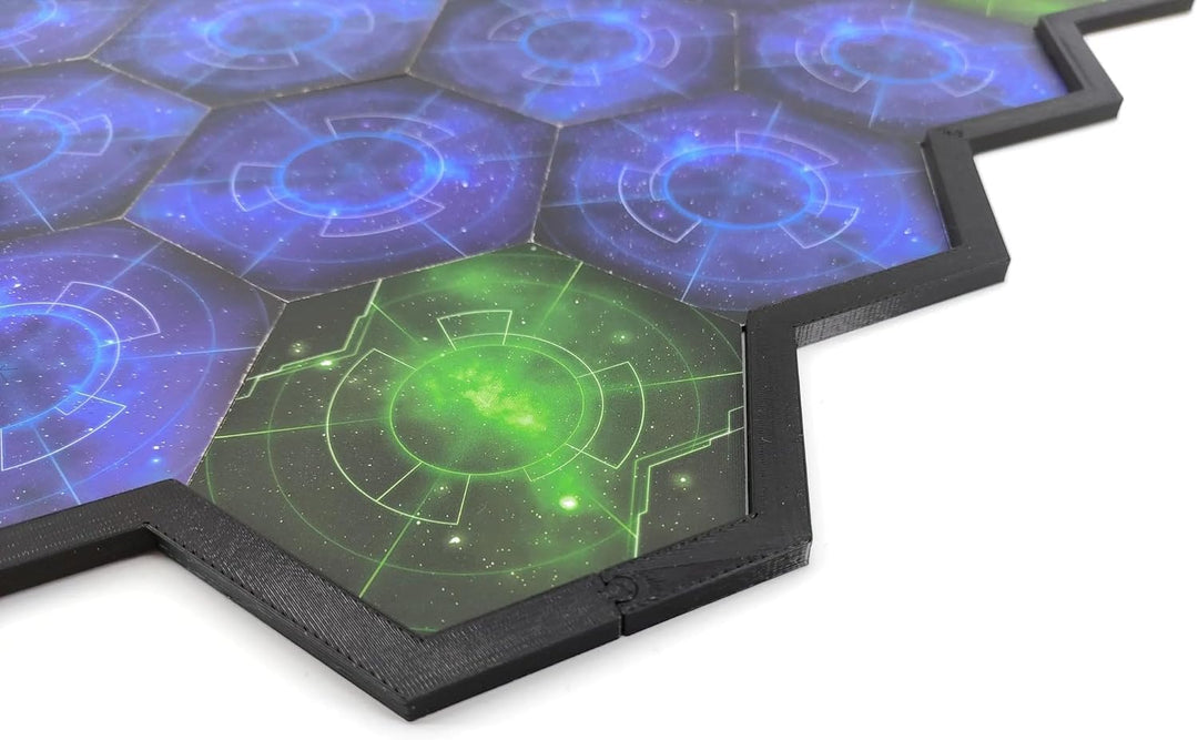 Galaxierahmen für Twilight Imperium 4. Edition Grau Galaxierahmen, Grau Galaxierahmen