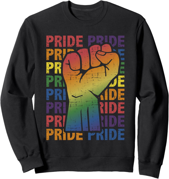 Regenbogen pride für Schwule und Lesben Bi und Transgender Sweatshirt