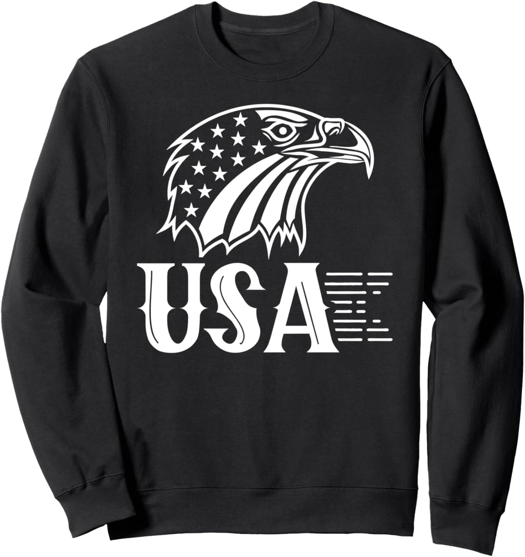 Usa Us Amerikaner Amerika Patriotisch Usa Us Sweatshirt