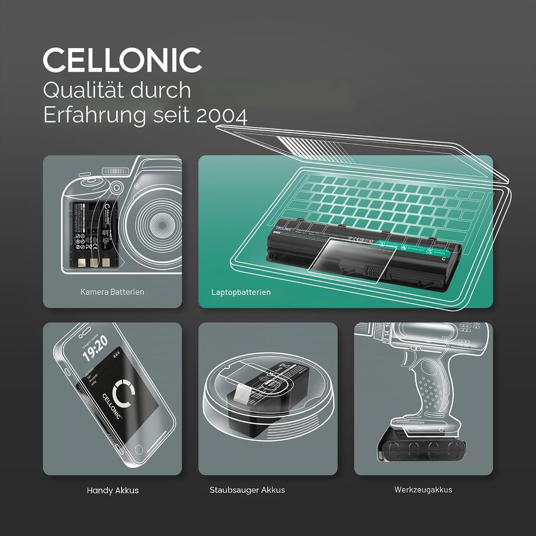 CELLONIC, Lautsprecherakku kompatibel mit DOCKIN D Fine, D Fine 2, D Fine 2 Plus (2600mAh, 11.1V) Er