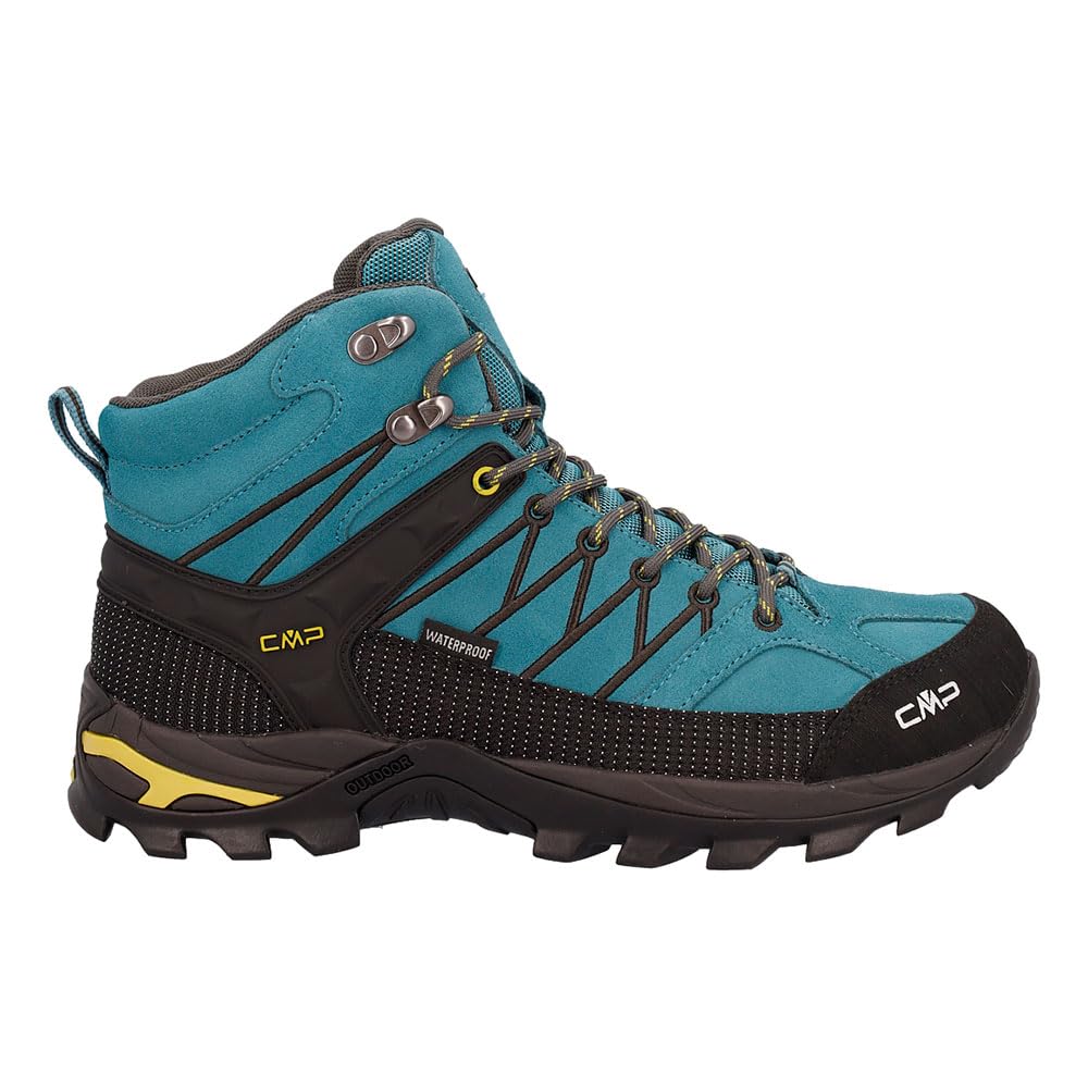 CMP Herren Rigel Mid Trekking Shoes WpTrekking-Schuhe 41 EU Nilo Gold Grün, 41 EU Nilo Gold Grün
