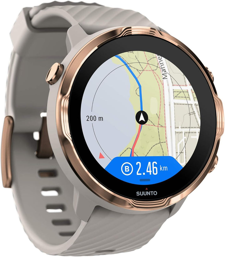 Suunto 7 Smartwatch with Versatile Sports Sandstone Rosegold, Sandstone Rosegold
