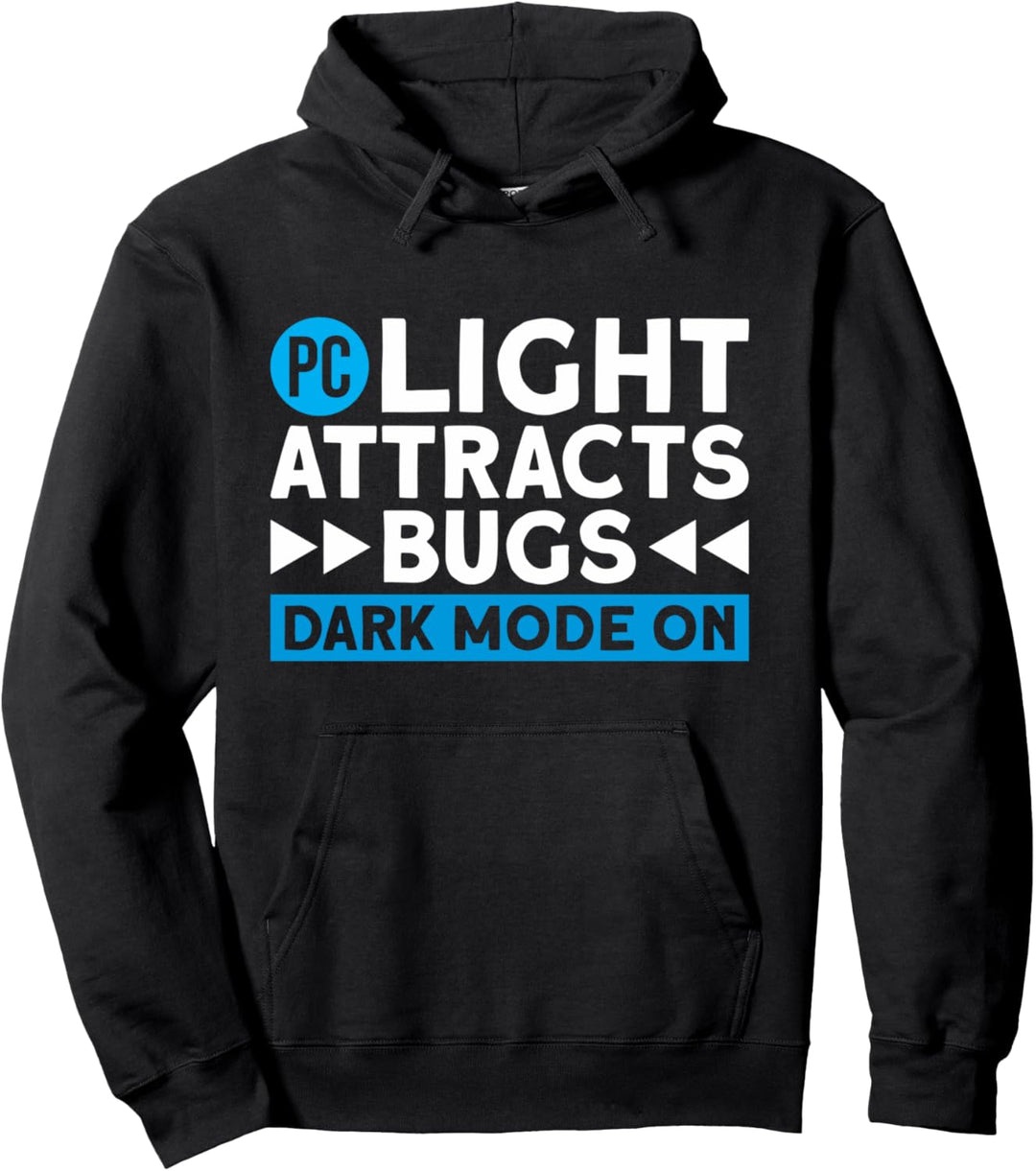 Software Nerd PC Light Dark Mode Programmierer Pullover Hoodie
