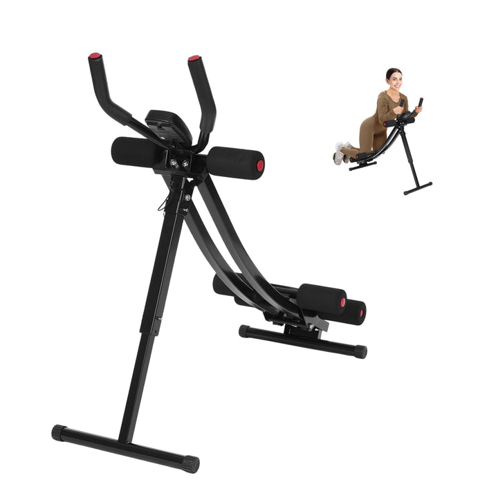 MEHOOSPVN Bauchtrainer Bauchmuskeltrainer 3 Verstellbares Bauchmuskelgerätfür Ganzkörpertraining im