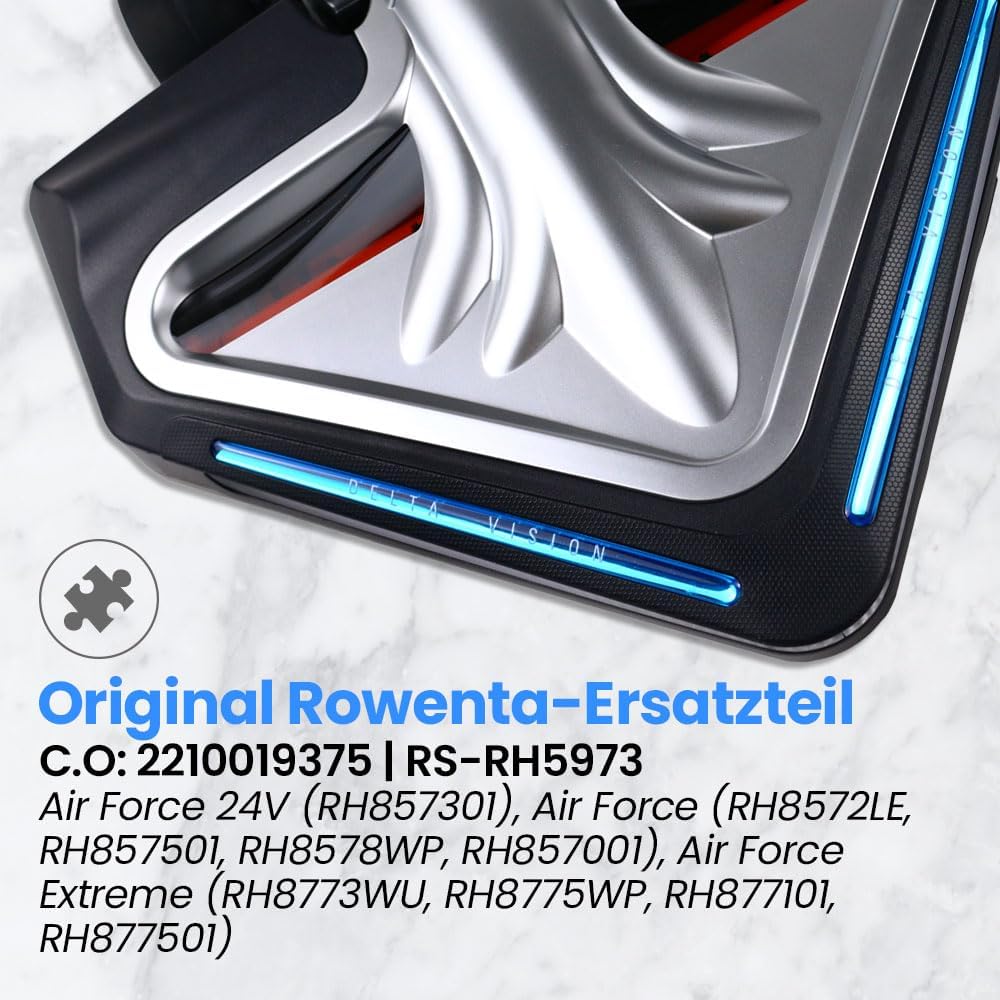 Rowenta Ersatz-Elektrobürste RS-RH5973 Kompatibel mit Rowenta Air Force Extreme Akku-Staubsauger (RH