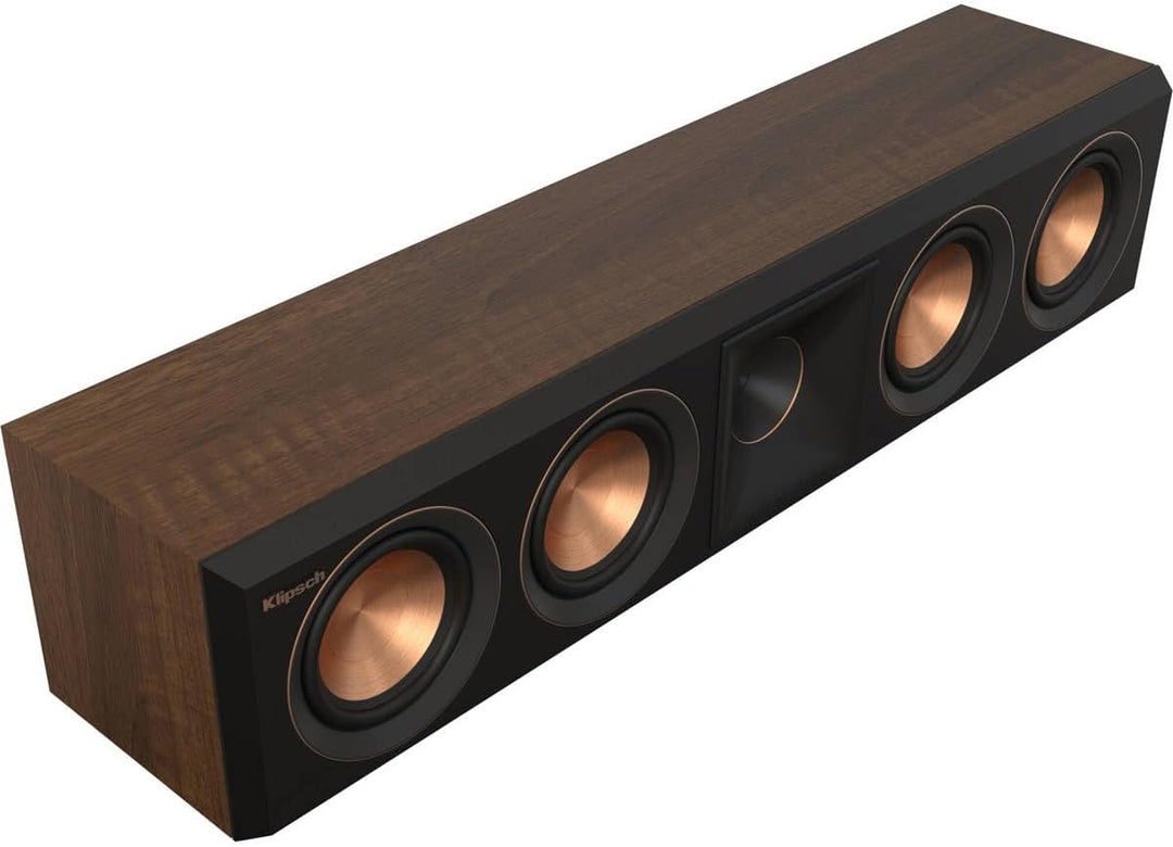 klipsch Referenz Premiere RP-404C II Nussbaum Center Channel Lautsprecher Braun, Braun