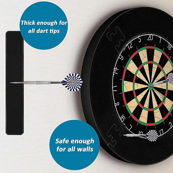 Hemousy Dart Surround Dartscheibe Schutzring Dart Wandschutz Eva Dartboard Surround Spleissen von Da