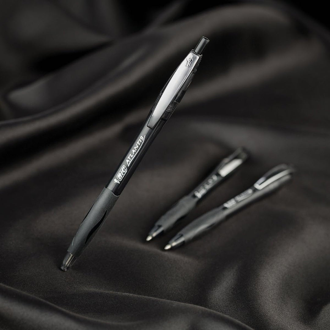 BIC Original Druckkugelschreiber Schwarz 2 stück (1er Pack), Schwarz 2 stück (1er Pack)