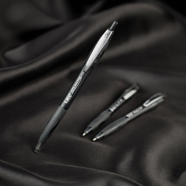 BIC Original Druckkugelschreiber Schwarz 2 stück (1er Pack), Schwarz 2 stück (1er Pack)