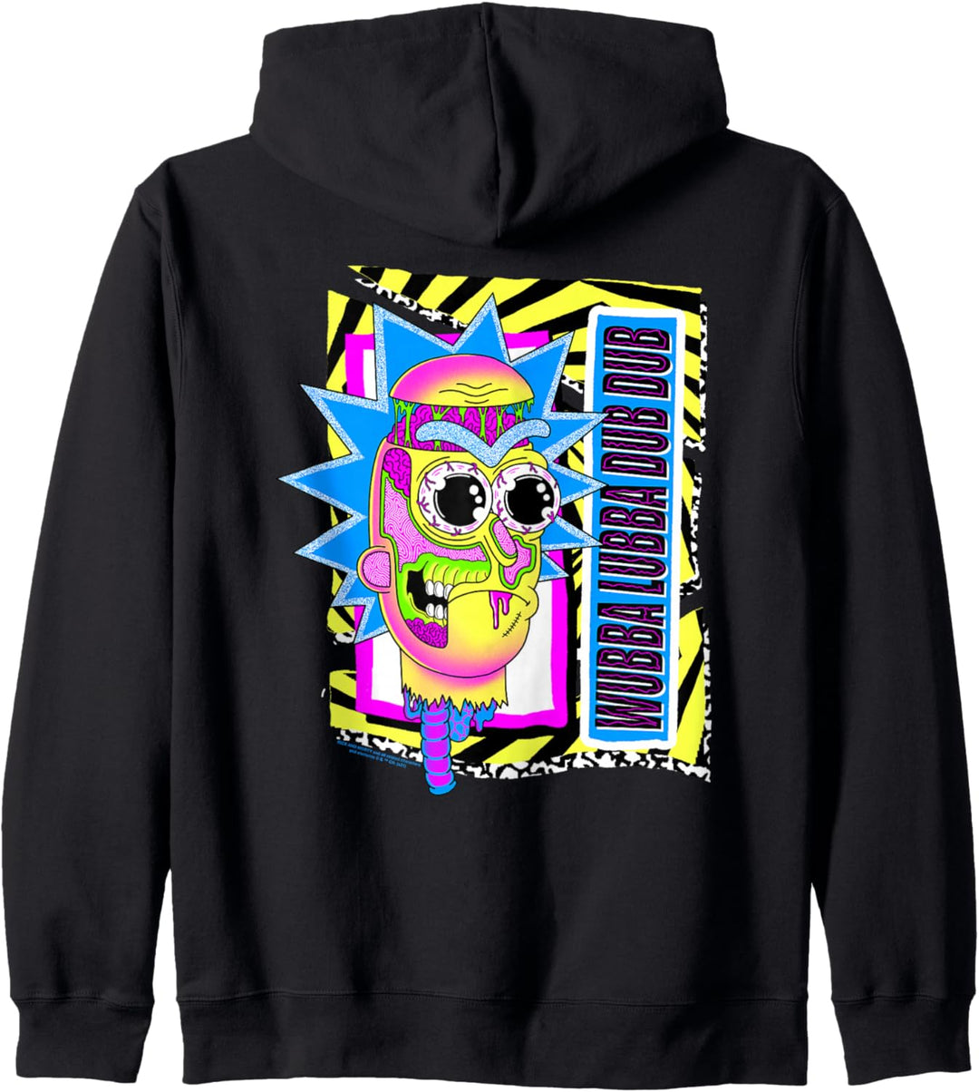 Rick and Morty Wubba Lubba Dub Dub Kapuzenjacke