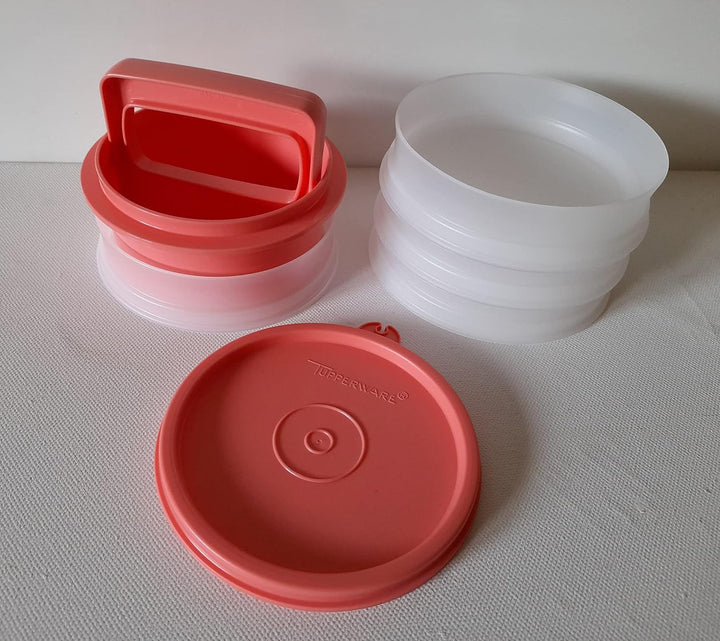 TUPPERWARE Küchenhelfer Hamburger-Maker Former Presse Burgerpresse Frikadellen