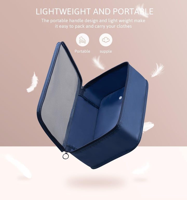Meowoo 8-teilig Koffer Organizer Set, Packing Cubes, Packwürfel für Urlaub & Business, Reise Organiz