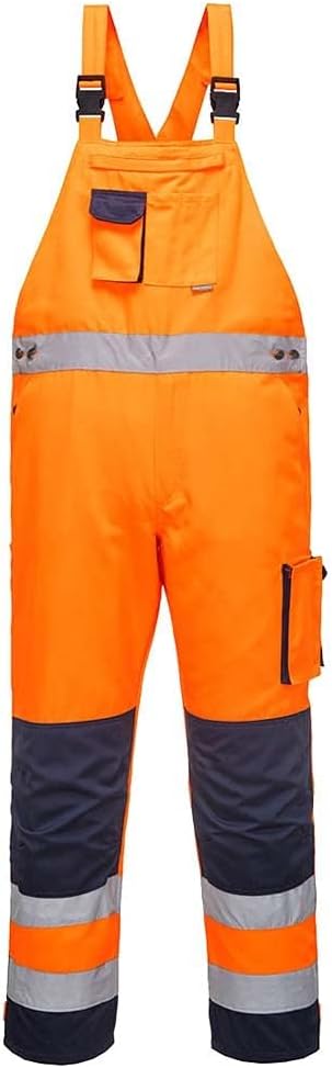 Portwest Herren Overall XL Orange / Marineblau, XL Orange / Marineblau