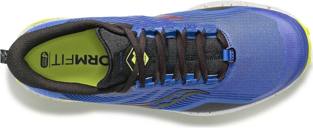 Saucony Ride 8 Deepwater Citron 40 EU Blue Raz Acid, 40 EU Blue Raz Acid