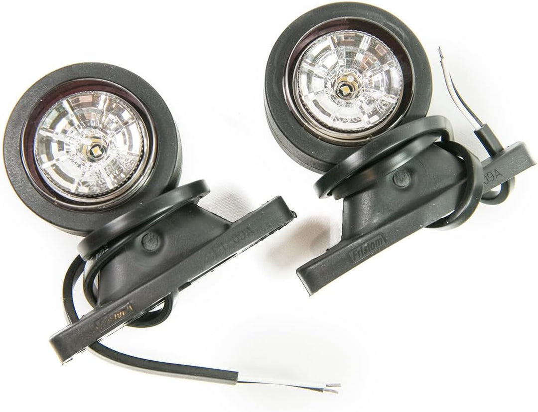 2 x LED Gummi Begrenzungsleuchte Seitenleuchte 12V 24V mit E-Prüfzeichen Positionsleuchte Auto LKW P