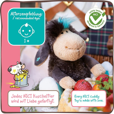 NICI Kuscheltier Schaf Jolly Leroy stehend 25 cm I Plüschtier für Mädchen, Jungen & Babys I Flauschi