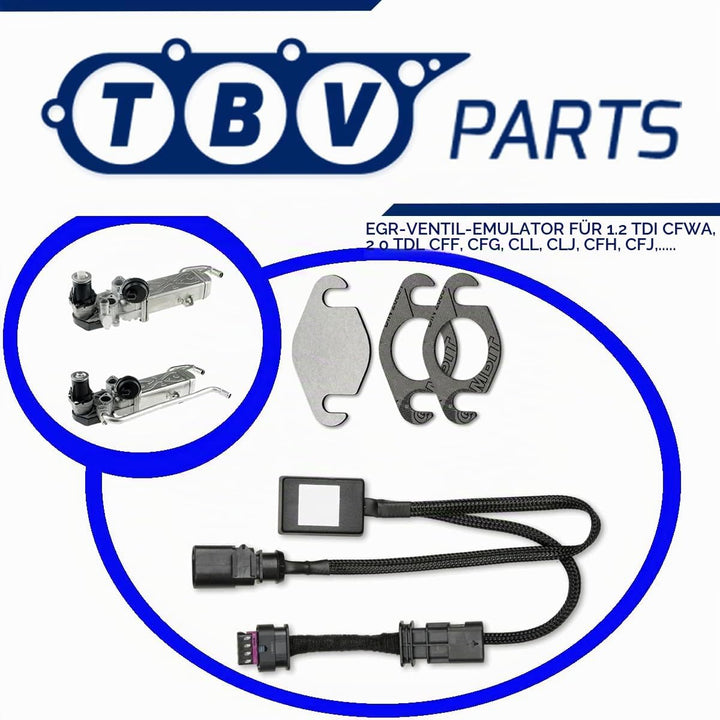 TBVPARTS Kit Ringmutter Ventil AGR 03L131512BB 03L131527AX Kompatibel Für Cffa Motor 2.0 Tdi A3 Shar