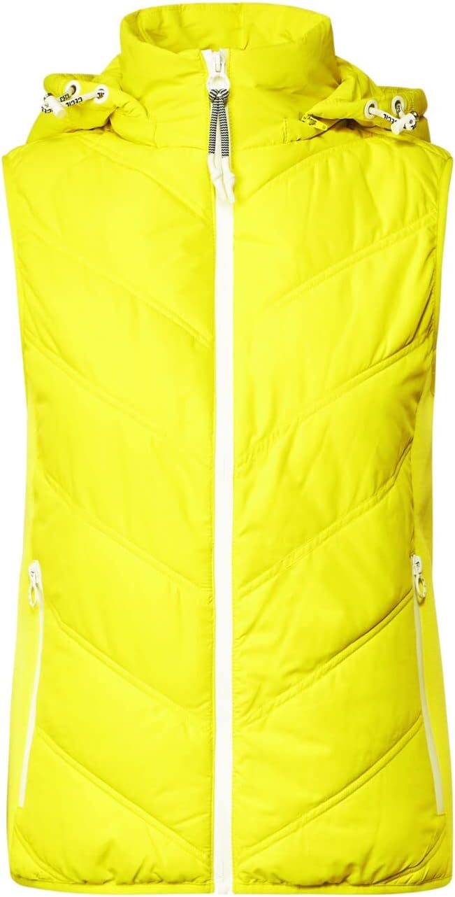 Cecil Damen Weste S Just Yellow, S Just Yellow