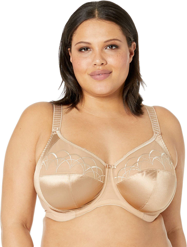 ELOMI Damen Cate Full Coverage Underwire Bra Vollschalen BH, Durchsichtig 75H Hazel, 75H Hazel